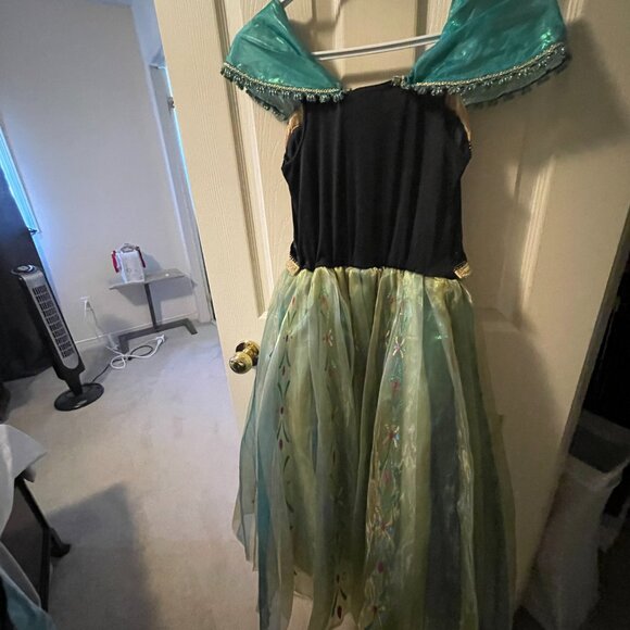 Original Disney Anna Dress Sz 9/10 - Beautiful - Picture 4 of 4